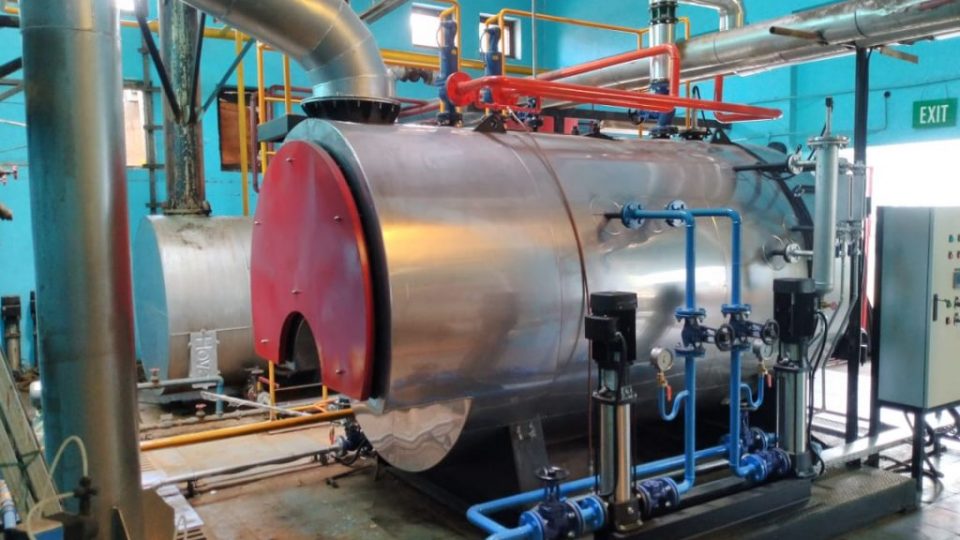 steam boiler dual fuel 2 ton