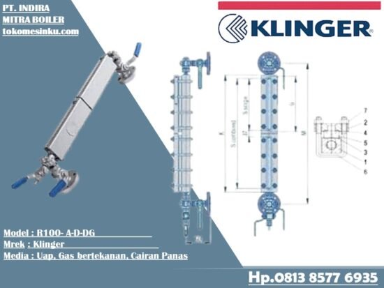 Level Gauge Boiler R100 DG