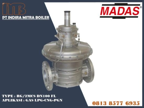 MADAS RG-2 MCS DN100 -REGULATOR GAS BURNER