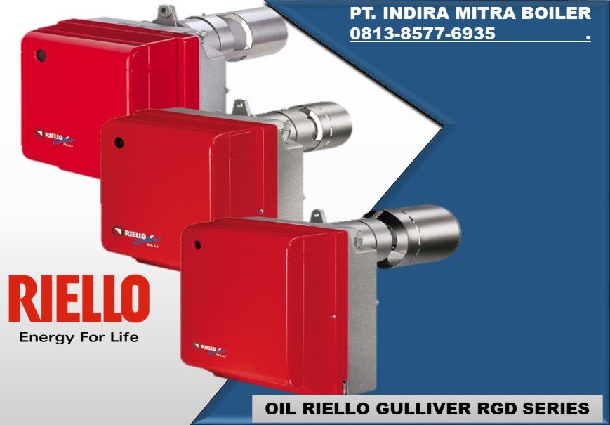 Gulliver Riello RGD Series Burner light Oil solar Two stage