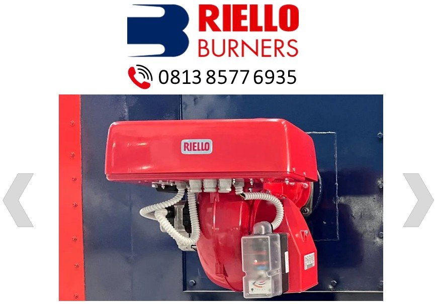 BURNER RIELLO GAS 6/2 PEMABKARAN MESIN INDUSTRI
