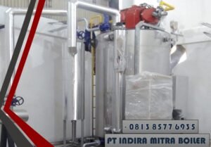 KETEL BOILER KAPASITAS 2000 KG- 2 TPH