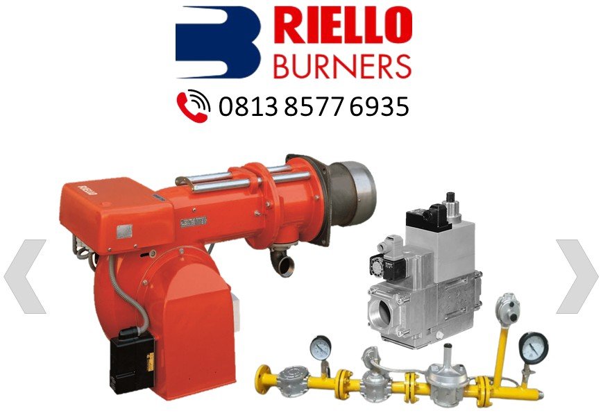 RIELLO GAS 7/2 BURNER PEMBAKARAN GAS DUA TAHAP