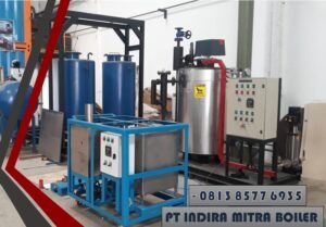 STEAM BOILER 200 KG ONCE THROUGH VERTIKAL