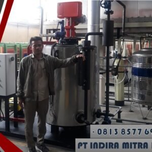 Steam Boiler 500 KG VERTIKAL GAS