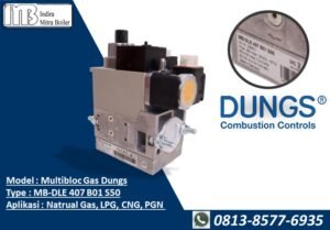 GAS MULTIBLOC MB-DLE 407 B01 S50 RAMPA 1/2"