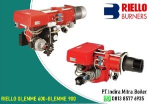 JUAL BURNER DUAL FUEL RIELLO GI-EMME 600, GI-EMME 900