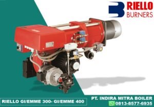 JUAL BURNER RIELLO GI-EMME 300- GI-EMME 400 DUAL FUEL