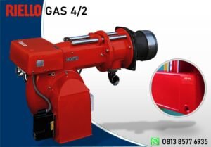 JUAL RIELLO GAS 4-2 BURNER TWO STAGE