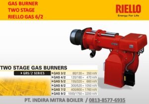 JUAL RIELLO GAS 6_2 BURNER TWO STAGE