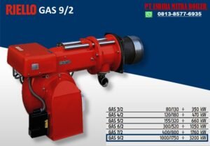 JUAL RIELLO GAS 9_2 BURNER GAS ORIGINAL ITALY