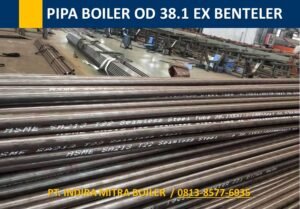 Jual Pipa Benteler OD 38,1 x 3,6 x 7000 mm ex jerman