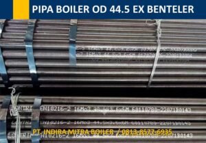 Jual Pipa bakar Boiler OD 44,5 x 3.6 x 7000 mm