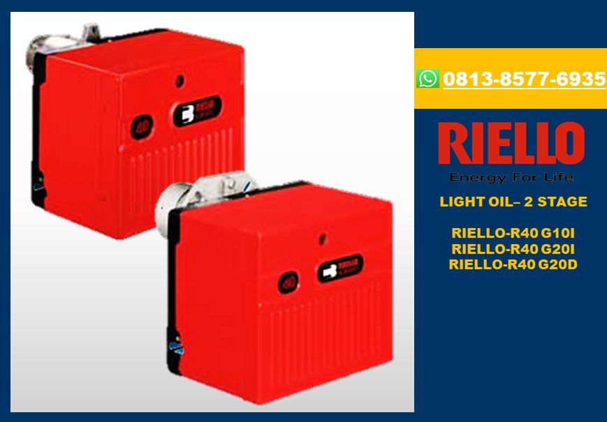 OIL BURNER RIELLO R40 G10I-G20I-G20D TWO STAGE