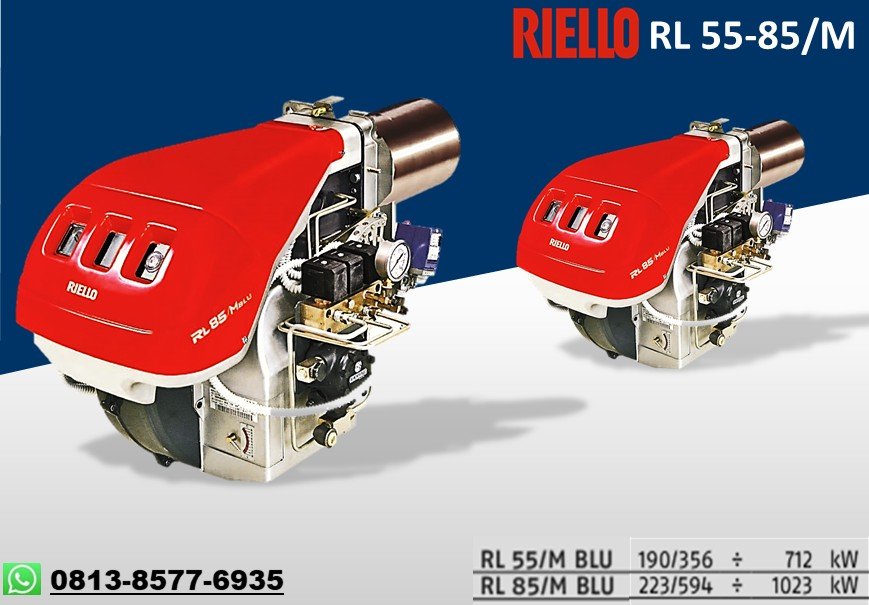 OIL BURNER RIELLO RL 55-RL 85-M BLU TWO STAGE