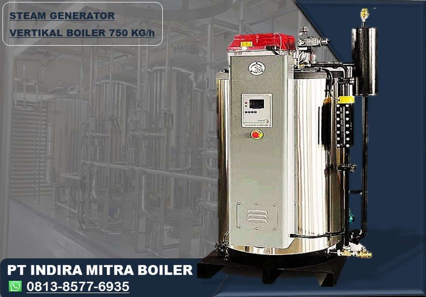 Jual Steam Generator Boiler 750 Kg /jam