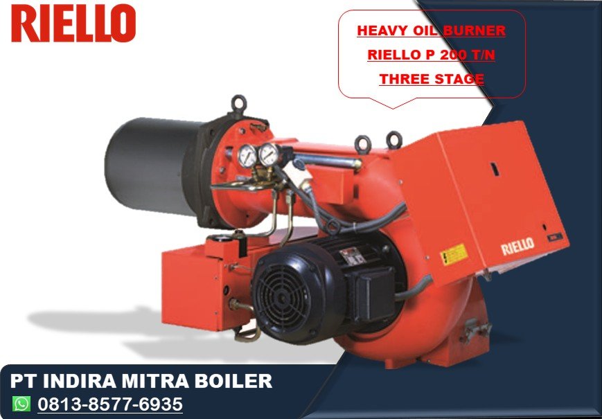 HEAVY OIL BURNER RIELLO PRESS 200 T/N