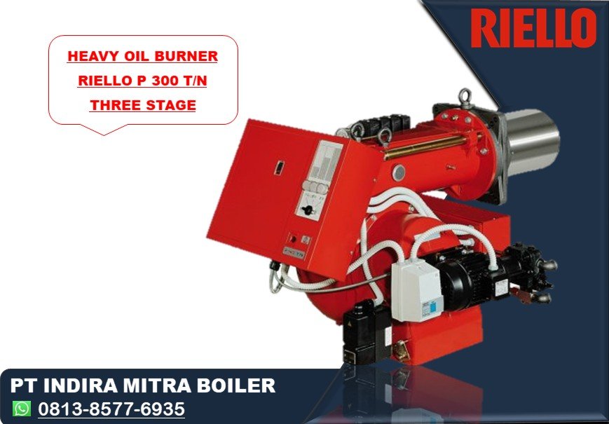 HEAVY OIL BURNER RIELLO PRESS 300 T-N MINYAK OLI BEKAS