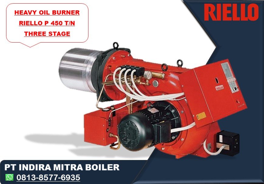 HEAVY OIL BURNER RIELLO PRESS 450 T/N THREE STAGE