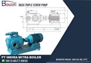 Jual pompa Aspal BONZER BQ3G 100 X2-46 ( 4”)