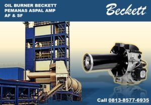 JUAL BURNER BECKETT PEMANAS ASPAL AMP AF & SF