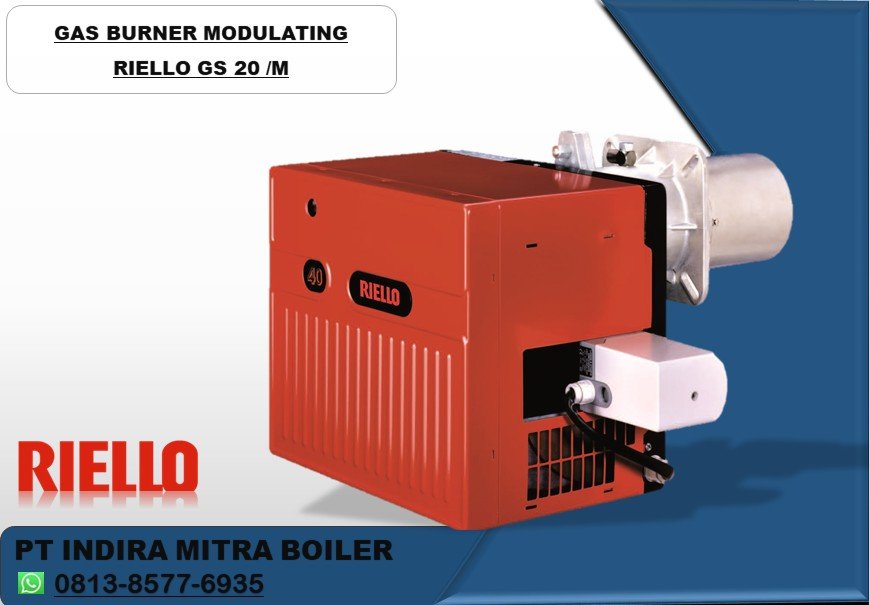 GAS BURNER MODULATING RIELLO GS 20 -M