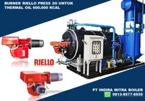 BURNER SOLAR UNTUK THERMAL OIL BOILER 600.000 KCAL