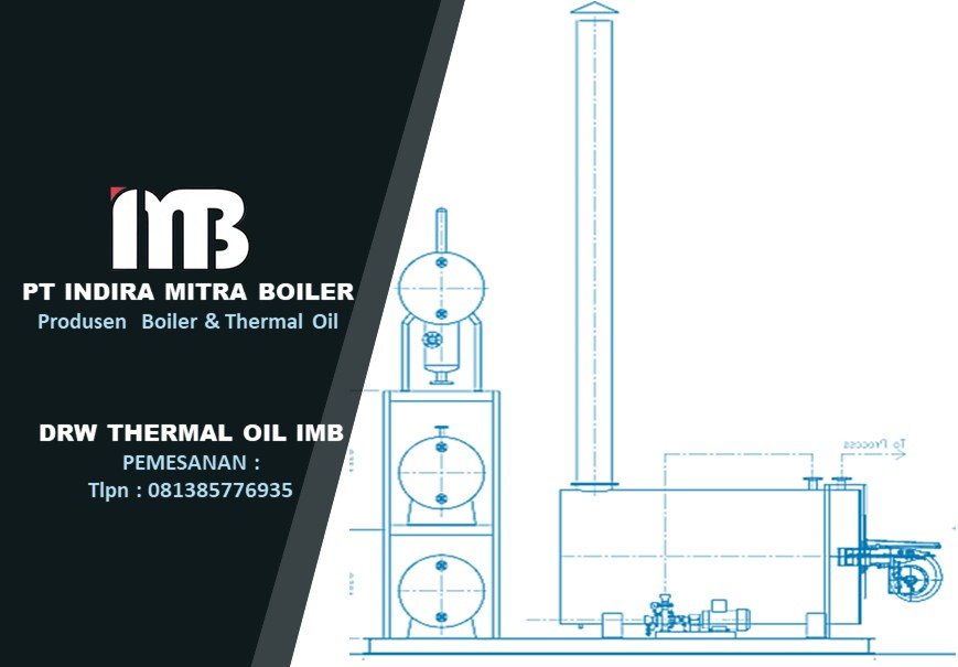 Drawing Thermal Oil Heater IMB