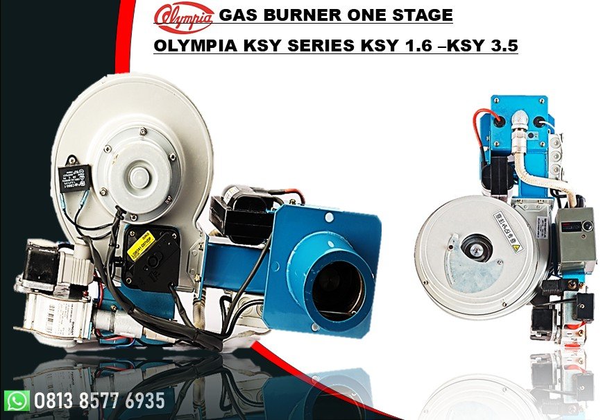 GAS BURNER ONE STAGE OLYMPIA KSY SERIES KSY 1.6 –KSY 3.5