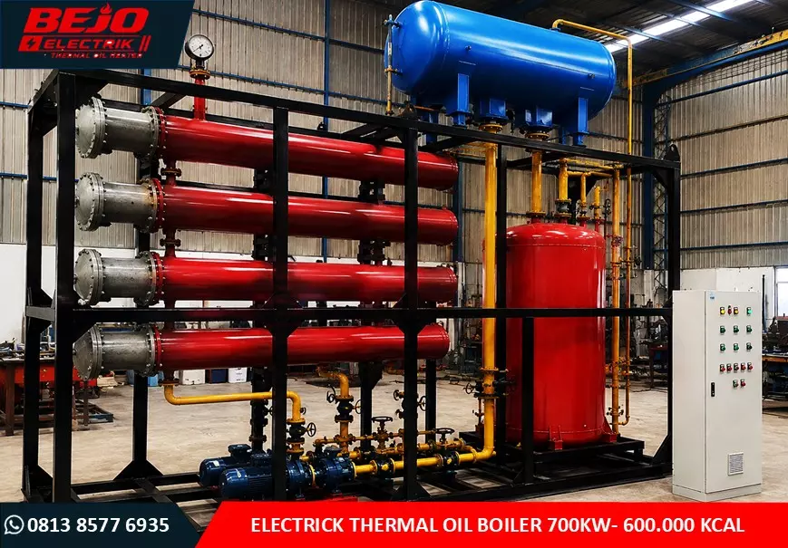 ELECTRICK THERMAL OIL BOILER 700KW- 600.000 KCAL
