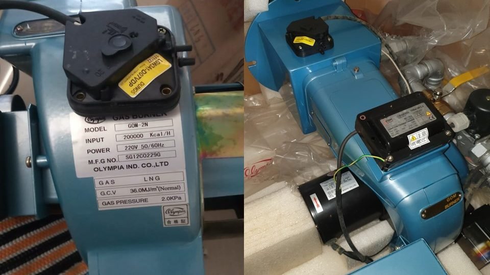 OLYMPIA GAS BURNER GOM1 -GOM 4 N