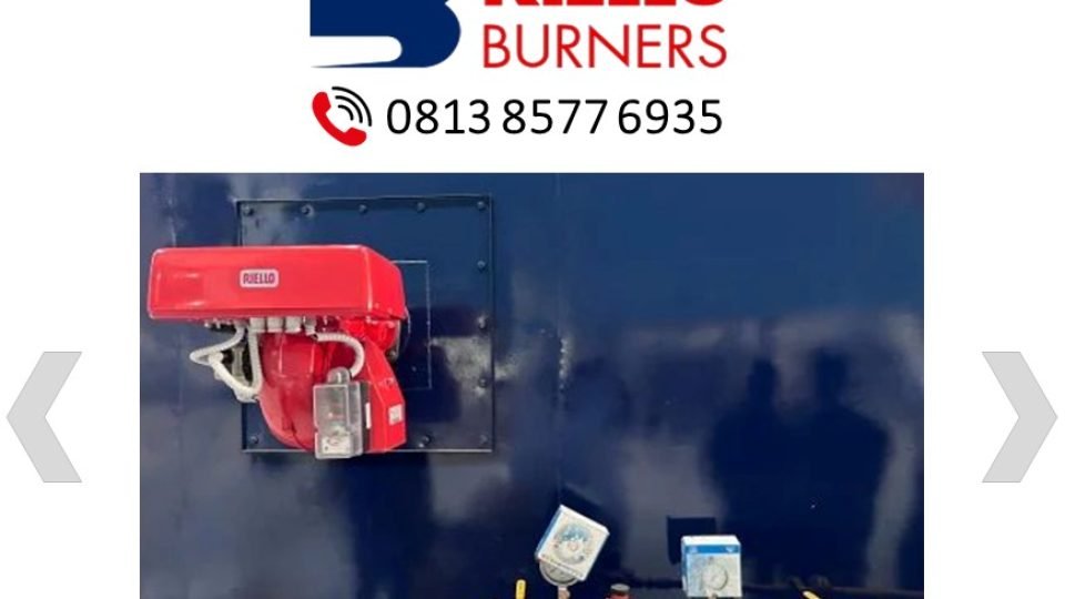 BURNER RIELLO GAS 3/2 PEMBAKARAN TWO STAGE