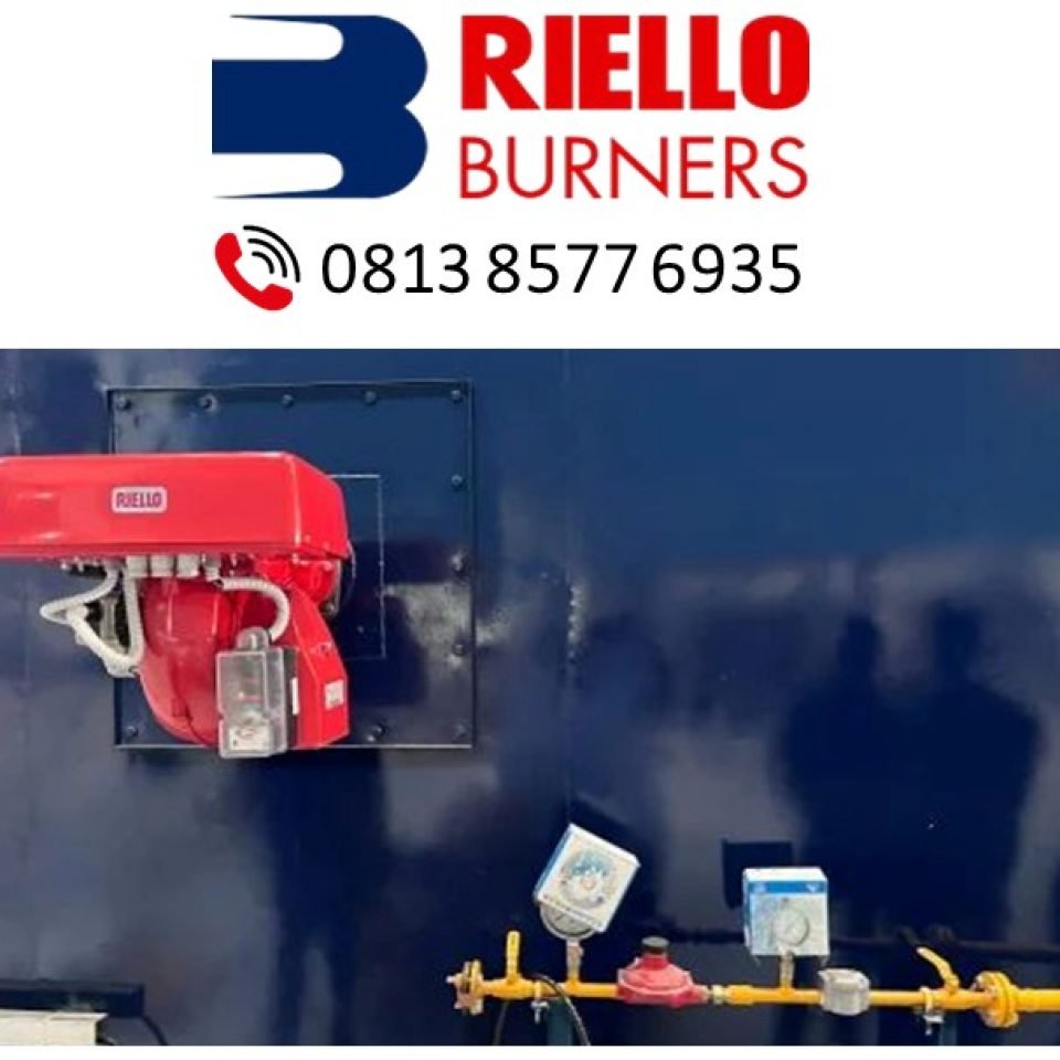 BURNER RIELLO GAS 3/2 PEMBAKARAN TWO STAGE