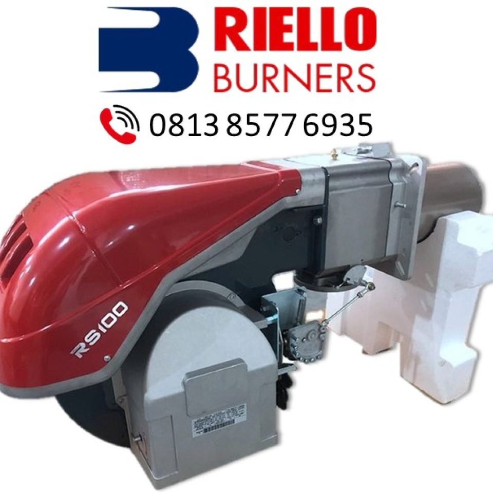 BURNER RIELLO RS 100 BAHAN BAKAR GAS CNG PGN