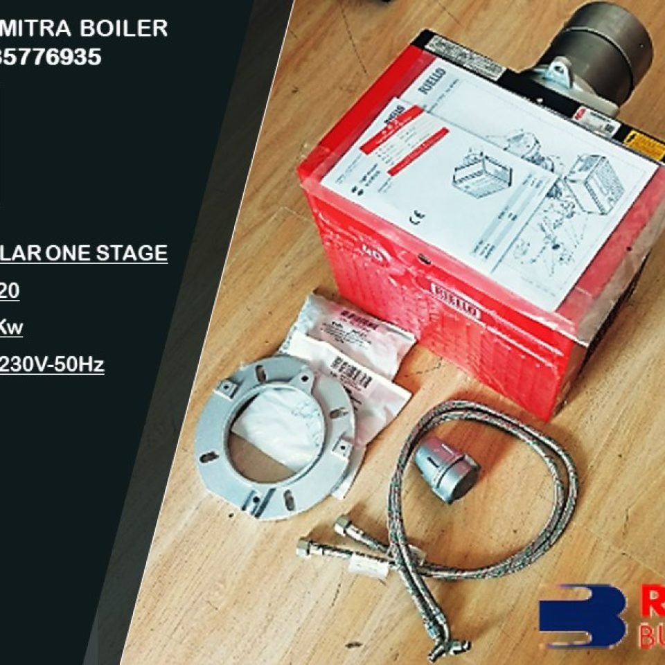 BURNER SOLAR ONE STAGE RIELLO 40 G20 KAP 213 KW