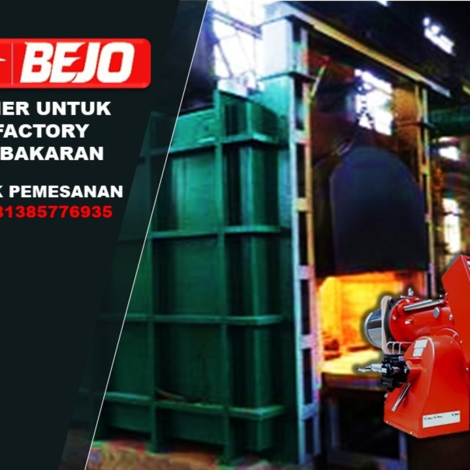BURNER UNTUK PEMBAKARAN REFACTORY
