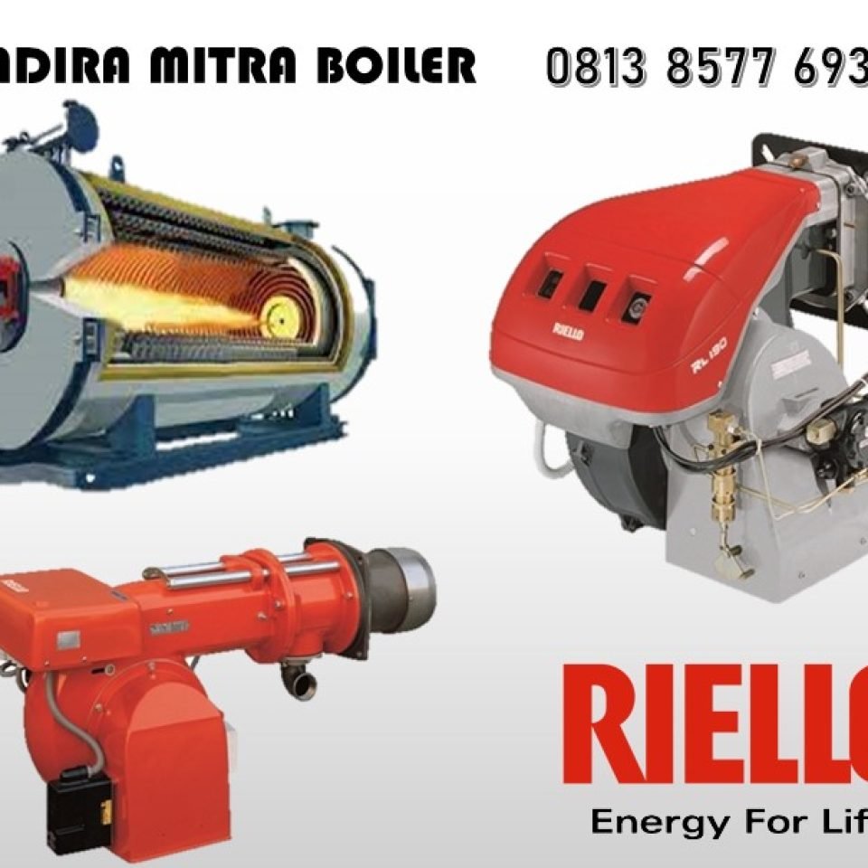 Burner Riello Pemanas Thermal Oil Boiler