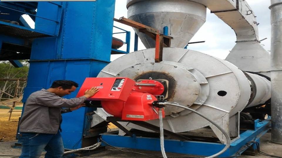 Burner Rotry drayer AMP