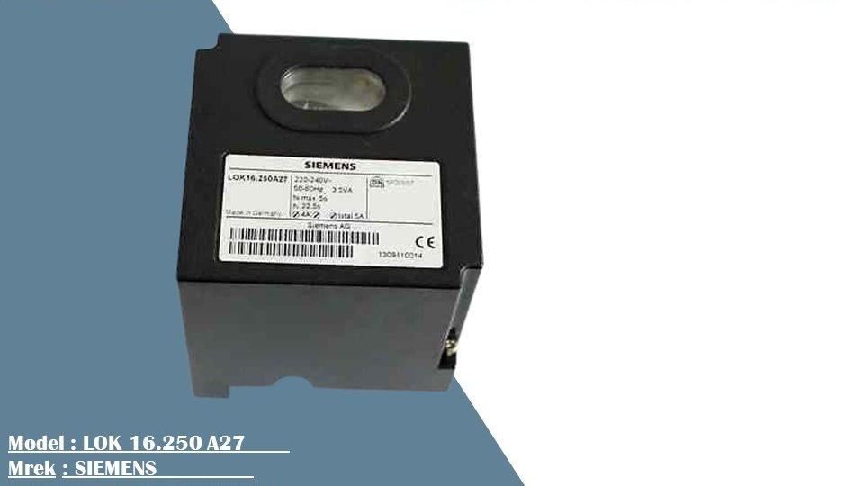 CONTROL BURNER SIEMENS LOK 16.