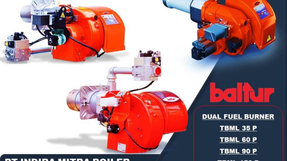 DUAL FUEL BURNER BALTUR TBML 35P-60P-90P-150 P Two Stage