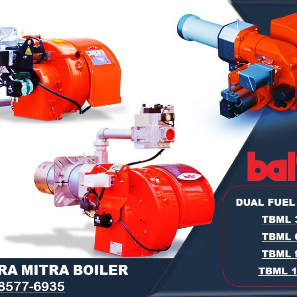 DUAL FUEL BURNER BALTUR TBML 35P-60P-90P-150 P Two Stage