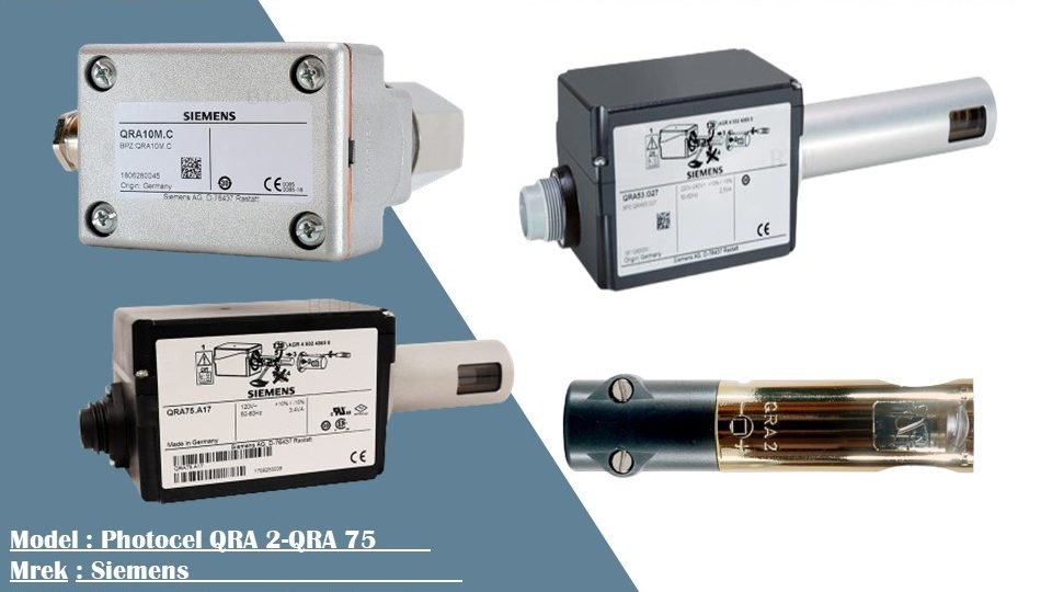 Flame detector siemens QRA photocell Burner