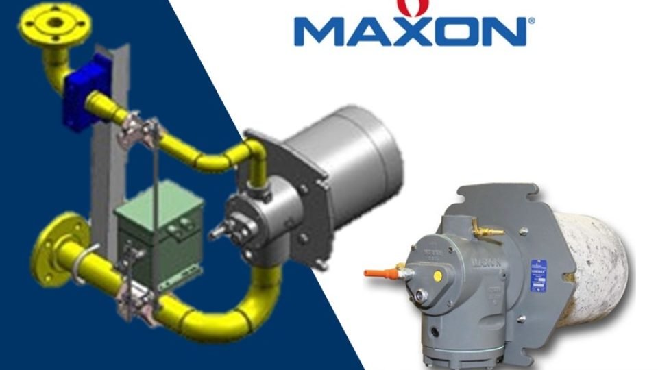 GAS BURNER MAXON KINEMAX HONEYWELL