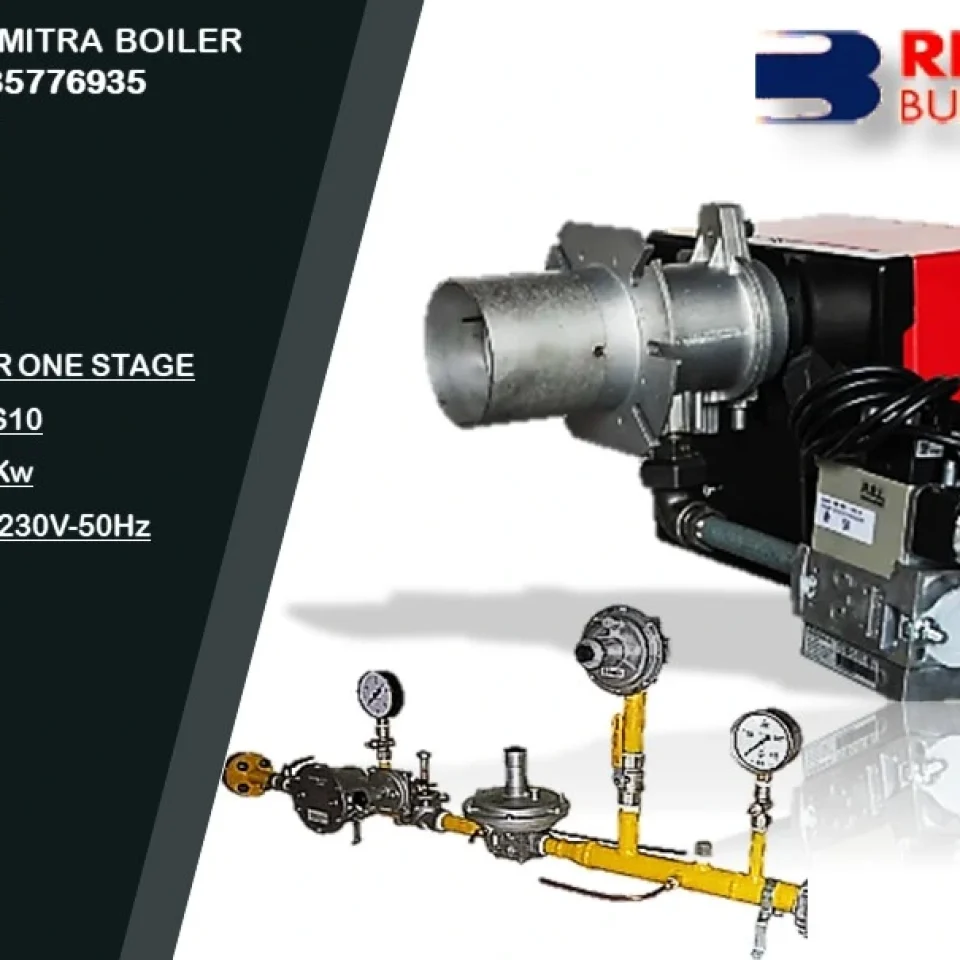 GAS BURNER ONE STAGE RIELLO 40 FS10 MADEIN ITALY