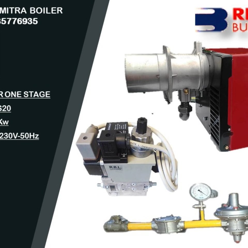 GAS BURNER ONE STAGE RIELLO 40 FS20 KAP 220 KW