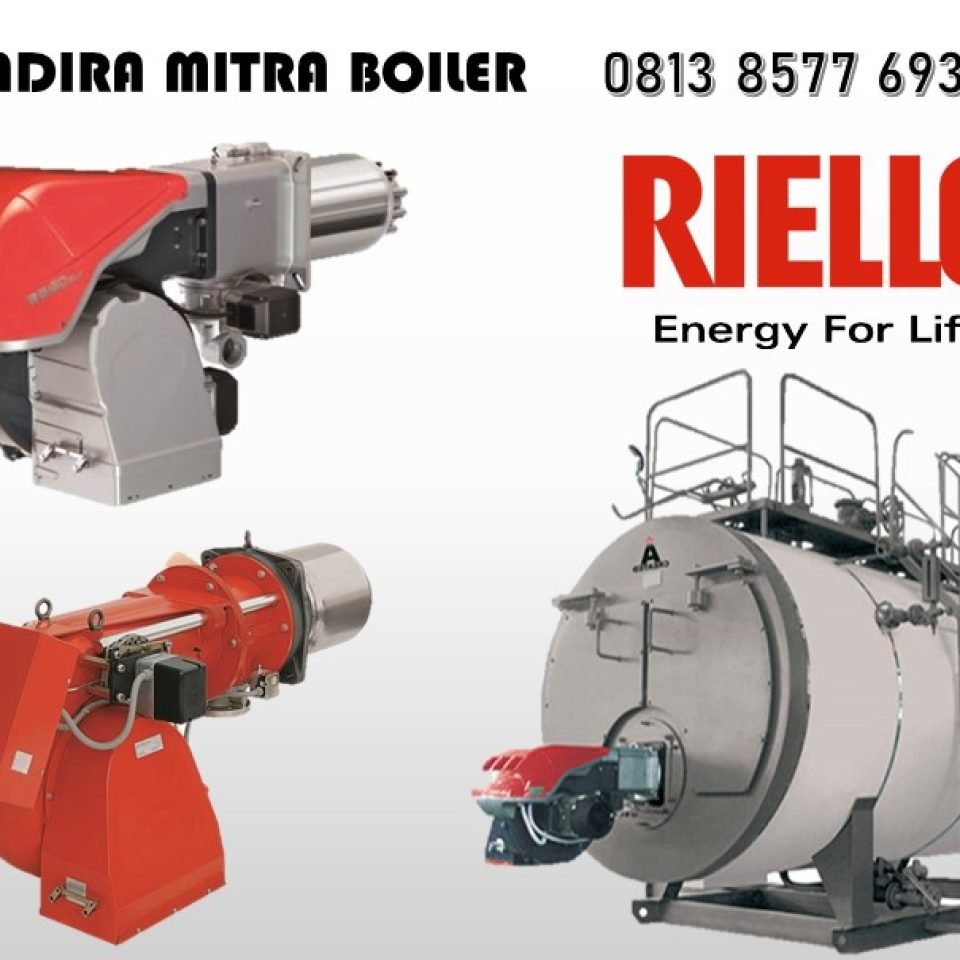 GAS BURNER RIELLO UNTUK BOILER 1 TON 2 TON 3TON 4TON 5TON