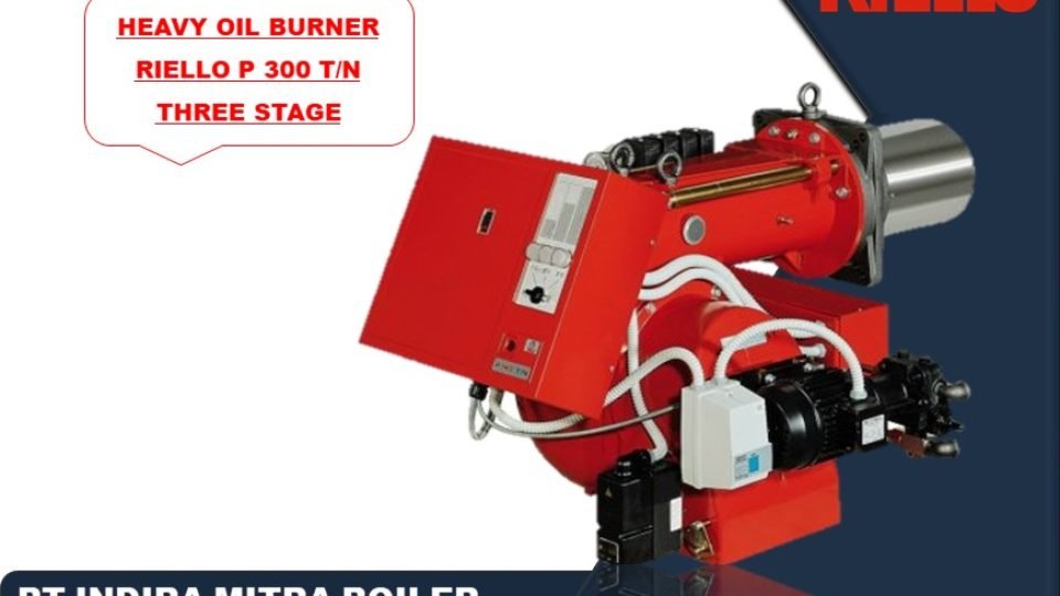 HEAVY OIL BURNER RIELLO PRESS 300 T-N MINYAK OLI BEKAS
