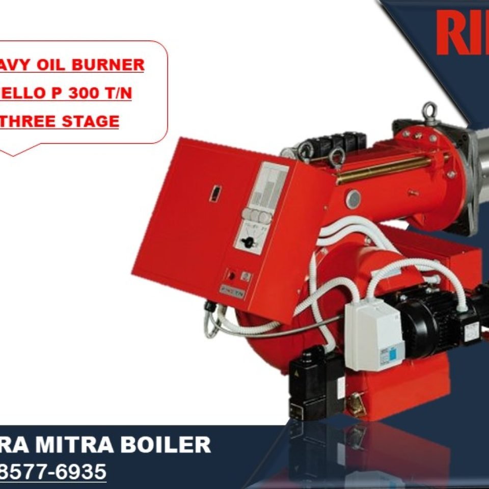 HEAVY OIL BURNER RIELLO PRESS 300 T-N MINYAK OLI BEKAS