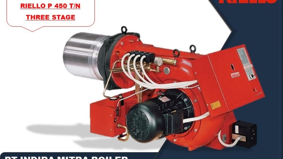 HEAVY OIL BURNER RIELLO PRESS 450 T/N THREE STAGE