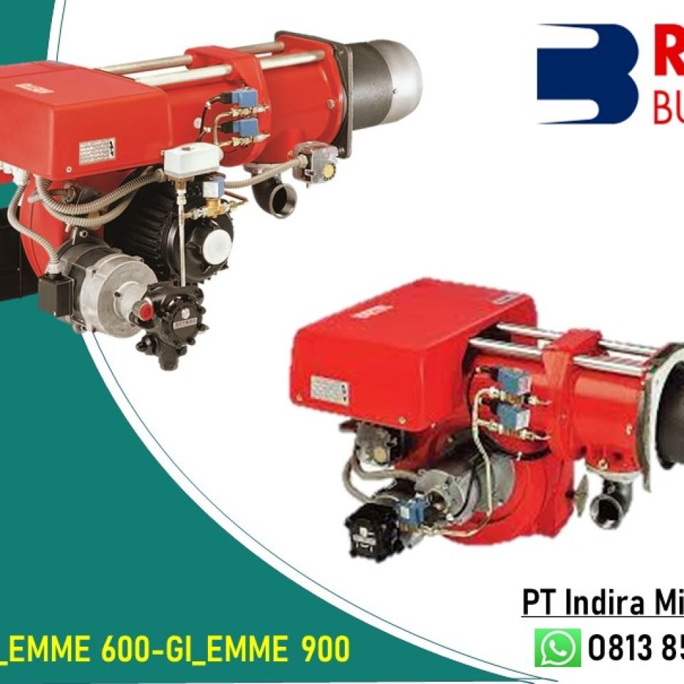 JUAL BURNER DUAL FUEL RIELLO GI-EMME 600, GI-EMME 900